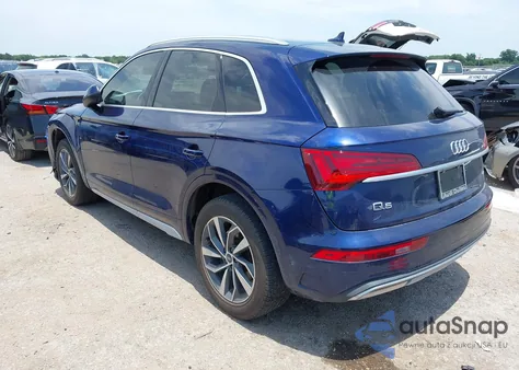 2021 Audi Q5 Premium Plus из США, поврежденный, VIN WA1BAAFY5M2060899